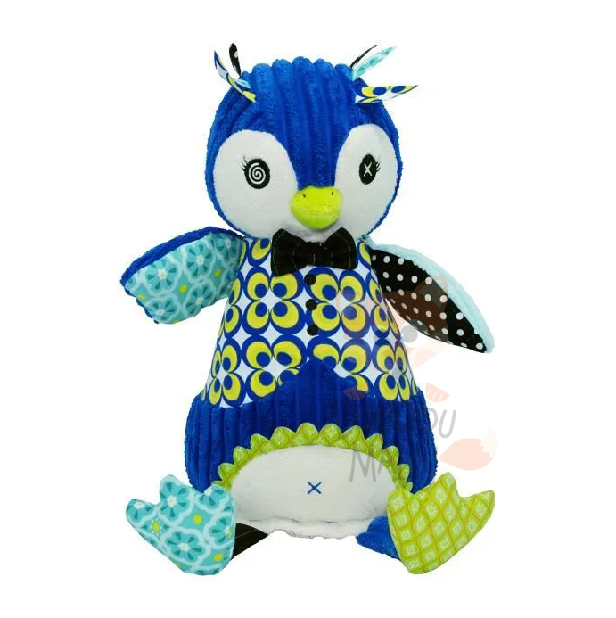 The deglingos frigos the penguin plush original blue 40 cm 